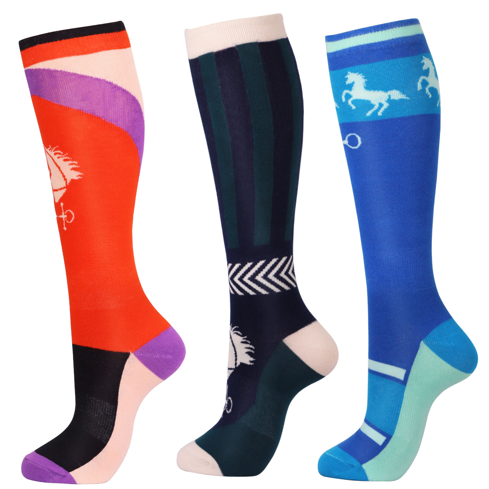 Reddish Orange/Blue Bit/Green Bit