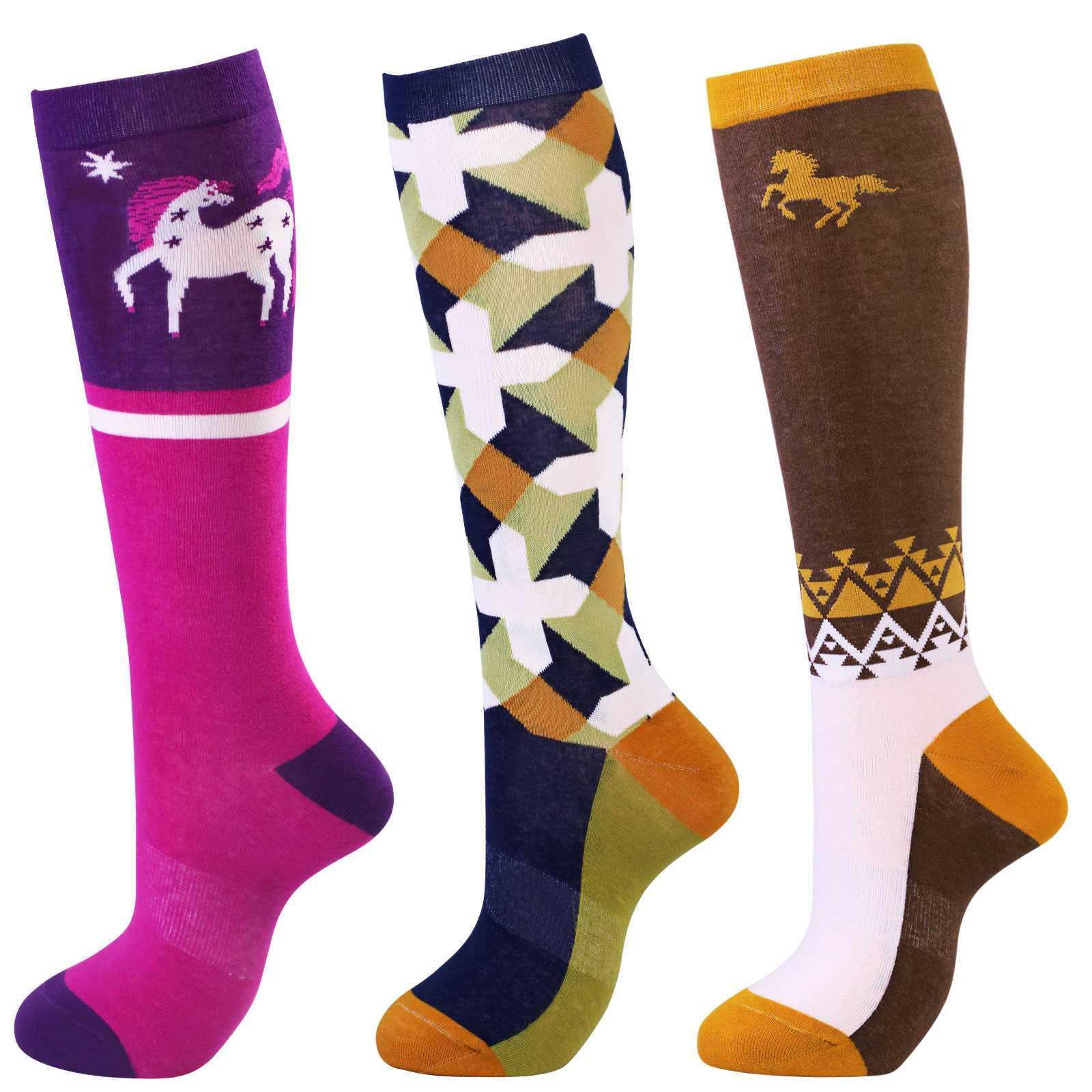 Bold Cross Mix/Pink Horsery/Brown Galloping Pony