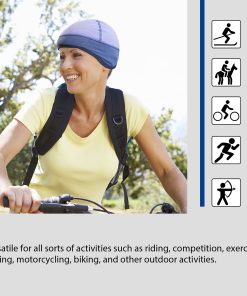 Under Helmet Cap Liner 9 0004 Harrison Howard Equestrian Equestrian Skull Cap for Riding Helmet Liner 3