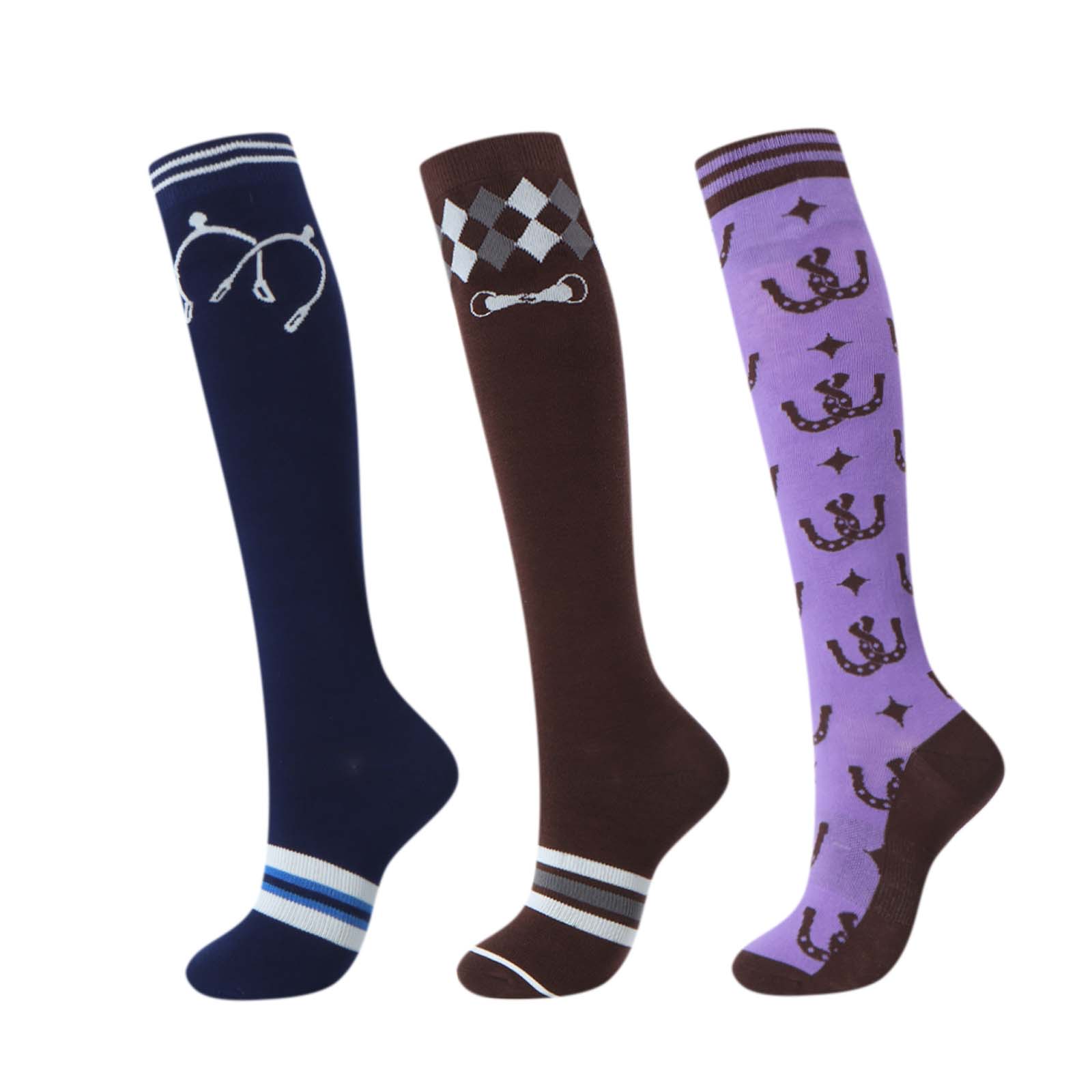 Coffee Ddiamond Grid/Horse/Purple star