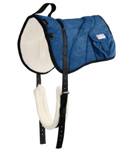 Western Bareback Saddle Pad Blue