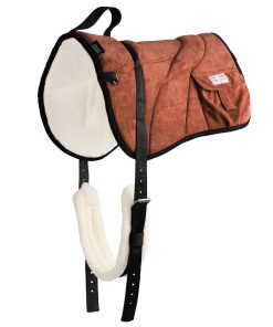 Western Bareback Saddle Pad Brown