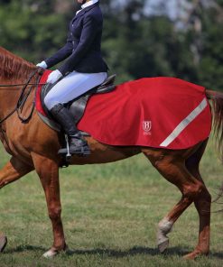 Horse Climax Exercise Sheet Crimson Red