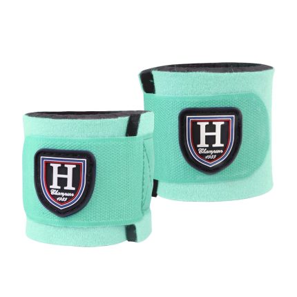 Harrison Howard Durable Shock-Absorbent Breathable Impact Protection Pastern Wraps for Horse Sold in Pairs Summer Mint