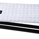 Harrison Howard Wall Mount Saddle Rack Suede Saver Adds Protection to Underside of Saddle Prevents Bar Indentations Secure Saddle Use with Saddle Rack, Saddle Saver Only White