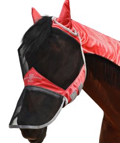 Harrison Howard Pro Fly Mask with Extended Neck Cover
