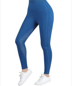 Harrison Howard Women's Full Seat Riding Tights with Double-Layer Pockets HLSA408