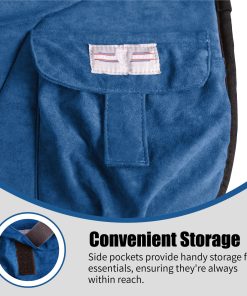 Alternative view of Western Bareback Saddle Pad Blue