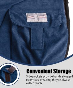 Alternative view of Western Bareback Saddle Pad Navy