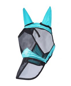 Alternative view of Harrison Howard Pro Luminous Horse Full Face Fly Mask Long Nose