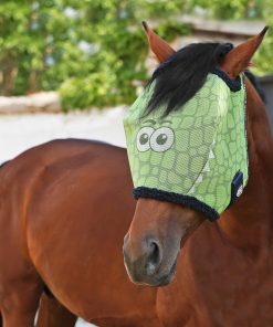 Alternative view of Harrison Howard All Round Mesh Horse Fly Mask with Fun Prints