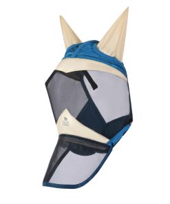 Alternative view of Harrison Howard Horse Fly Mask Long Nose with Ears