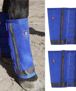 Harrison Howard Loose-Fitting Horse Fly Boots UV-Protective Fly Boots (Set of 4)