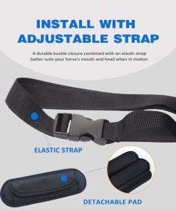 Horse Feed Bag With Padded Neck Strap