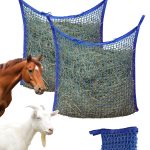 Harrison Howard 2pcs Square Opening Slow Feed Hay Nets for Horses