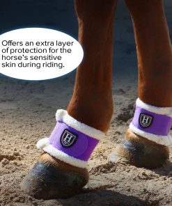 Alternative view of Harrison Howard Essential Premium Horse Pastern Wraps with Berber Fleece Lining Sold in Pairs