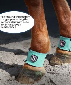 Alternative view of Harrison Howard Durable Shock-Absorbent Breathable Impact Protection Pastern Wraps for Horse Sold in Pairs