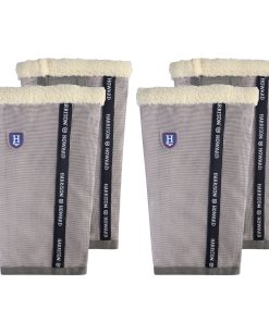 Harrison Howard Horse Fly Boots with Ultra-Soft Wool Trim (Set of 4)