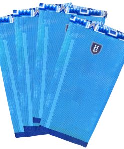 Harrison Howard Fine Mesh Fly Boots Loose Fitting & Non-Slip Fleece Air Flow (Set of 4)