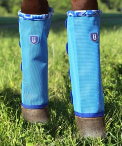 Alternative view of Harrison Howard Fine Mesh Fly Boots Loose Fitting & Non-Slip Fleece Air Flow (Set of 4)