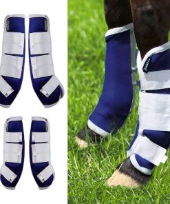 Harrison Howard Horse Fly Boots Horse Leg Guards Set of 4