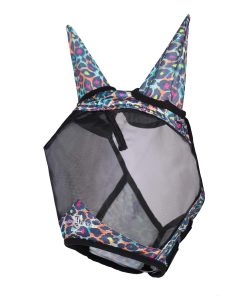 Alternative view of Harrison Howard Pro LumiVista Horse Half Face Fly Mask Large Eye Space with Ears