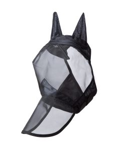 Alternative view of Harrison Howard Horse Fly Mask Long Nose with Ears Full Face