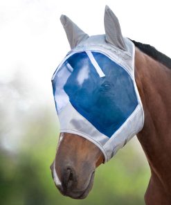 Harrison Howard Horse Fly Mask Half Face with Ears Color Blocking