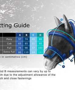 Maskology Supreme Horse Fly Mask with Detachable Nose Cover 2-in-1 Mask 7 20250717031518397