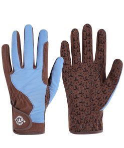 Harrison Howard All Season Kids Horse Riding Gloves Comfortable Non-Slip Light Horseback Gloves for Running Cycling Riding