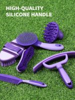 Harrison Howard Horse Grooming Kit 9-Piece Equine Care Series Horse Brush Other - Image 2
