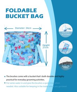 Alternative view of Harrison Howard Horse Grooming Kit 11-Piece Equine Care Series Horse Brush