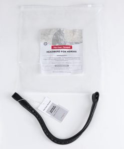 Alternative view of Harrison Howard Headbands for Horses Equestrian Browband with Rhinestones Bling Headband for Horses  Black