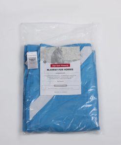 Harrison Howard Blanket for Horses Lightweight Breathable Exercise Sheet for Horse-riding Warm-ups w/ Fleece & Reflective Trim