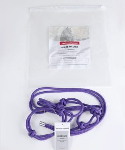 Alternative view of Harrison Howard Horse Halter Rope Training Halter w/ 2 Knots Durable Hand-Tied for Trail Riding Training, Adjustable & Light