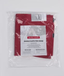 Harrison Howard Saddle Cloth for Horse Saddle Rack Protector Prevent Scratches Scuffs, Helps Keep Tack Room Organized
