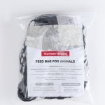 Harrison Howard Feed Bag for Animals, Hay Net Feed Bag for Horses Sheep Donkey, Reduce Hay Waste Promote Healthier Digestion