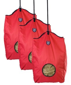 Harrison Howard Premium Durable Horse Hay Bag Slow Feed 3pcs
