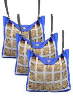 Harrison Howard Slow Feed Hay Bag Waterproof Fabric Large Capacity Horse Tote 3pcs