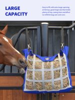 Harrison Howard Slow Feed Hay Bag Waterproof Fabric Large Capacity Horse Tote 3pcs - Image 4