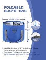 Harrison Howard Horse Grooming Kit 9-Piece Equine Care Series Horse Brush - Image 2