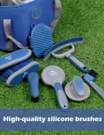 Harrison Howard Horse Grooming Kit 9-Piece Equine Care Series Horse Brush - Image 3