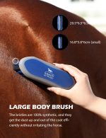 Harrison Howard Horse Grooming Kit 9-Piece Equine Care Series Horse Brush - Image 5