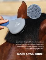 Harrison Howard Horse Grooming Kit 9-Piece Equine Care Series Horse Brush - Image 7