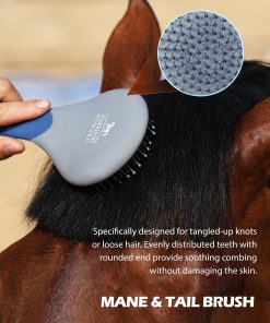 ShineWell 9-Piece Horse Grooming Kit