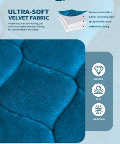 Alternative view of Harrison Howard General Purpose Saddle Pad for Horse Riding Training English Saddle Pad