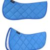 Harrison Howard Half Saddle Pad for Horses, Breathable Shock Absorbing English Saddle Pad for Jumping, Training & Eventing