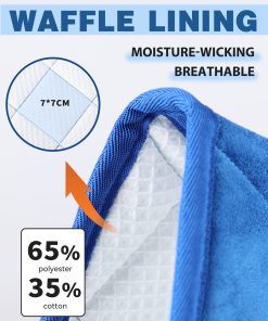 Alternative view of Harrison Howard Half Saddle Pad for Horses, Breathable Shock Absorbing English Saddle Pad for Jumping, Training & Eventing