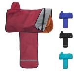 Harrison Howard Premium Western Saddle Cover Fender Protection with Unique Fleece Lining