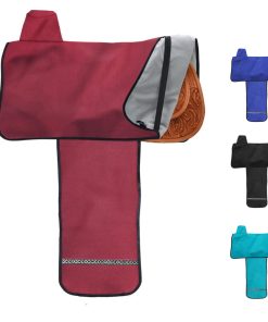 Harrison Howard Premium Western Saddle Cover Fender Protection with Unique Fleece Lining